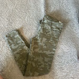 Zara basic denim army